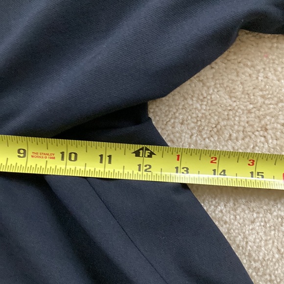 NWT Talbots CURVY Navy straight leg pants - Picture 5 of 8